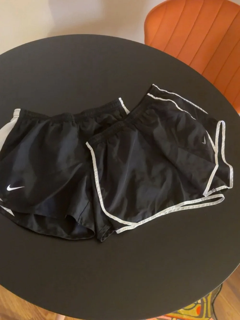 BUNDLE Nike Kid’s Black Running Shorts with White Trim
